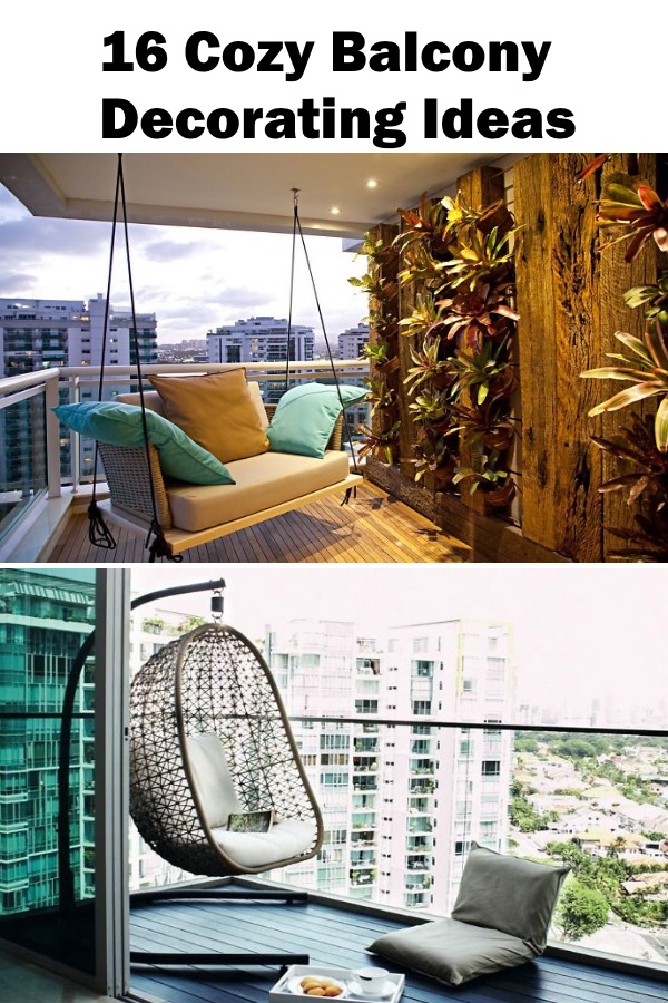 16 Cozy Balcony Decorating Ideas My Home Inspiration