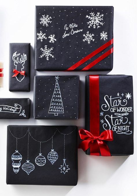 How to Wrap a Christmas Gifts (30 beautiful ideas)12