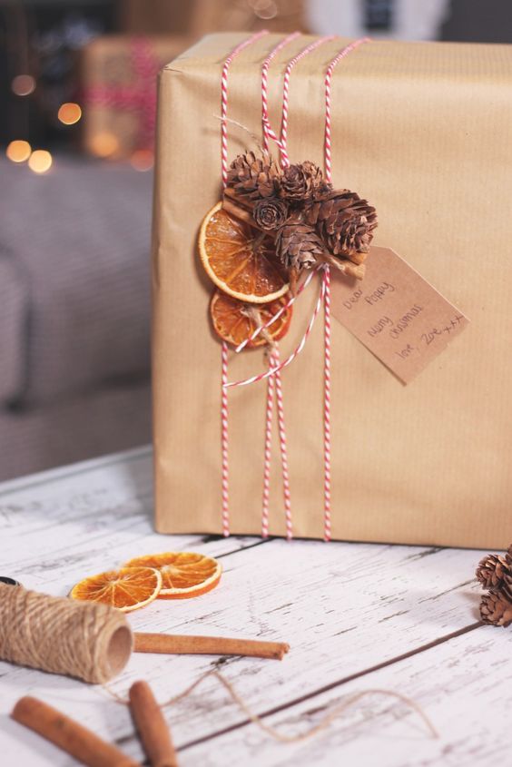 How to Wrap a Christmas Gifts (30 beautiful ideas)15