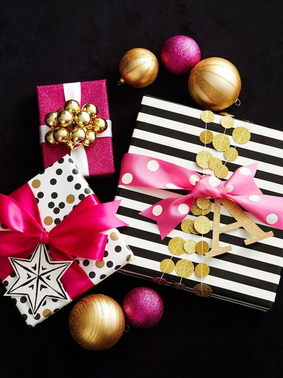 How to Wrap a Christmas Gifts (30 beautiful ideas)2