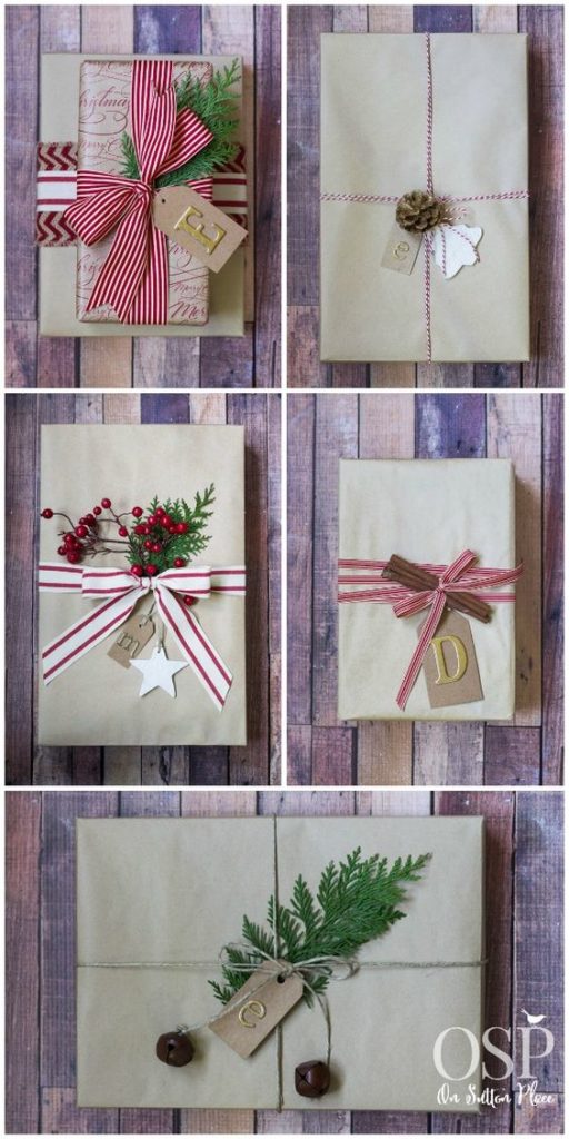 How to Wrap a Christmas Gifts (30 beautiful ideas)23