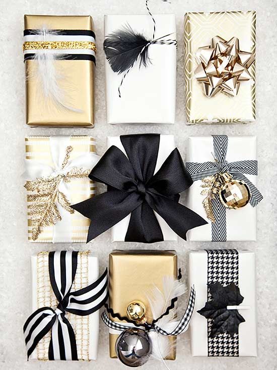 How to Wrap a Christmas Gifts (30 beautiful ideas)26