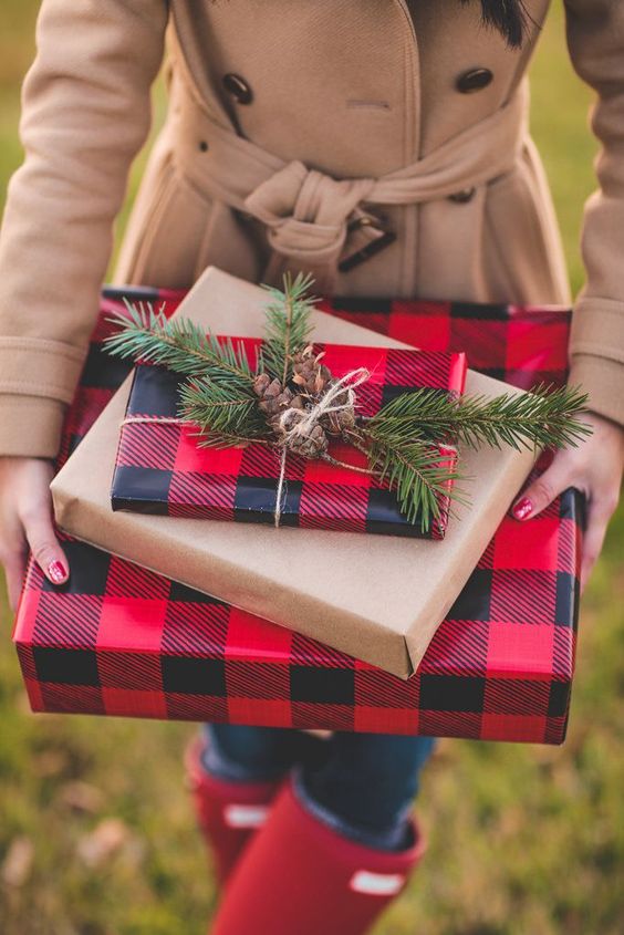 How to Wrap a Christmas Gifts (30 beautiful ideas)6