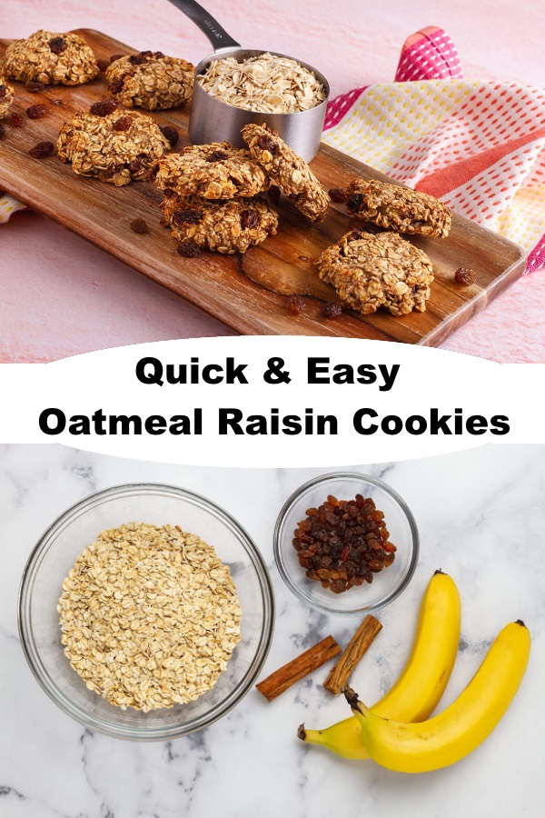 Quick & Easy Oatmeal Raisin Cookies – My Home Inspiration